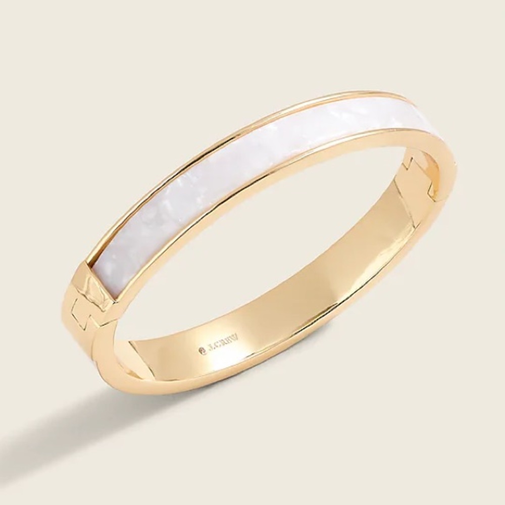 J Crew women's tortoise clamp bracelet